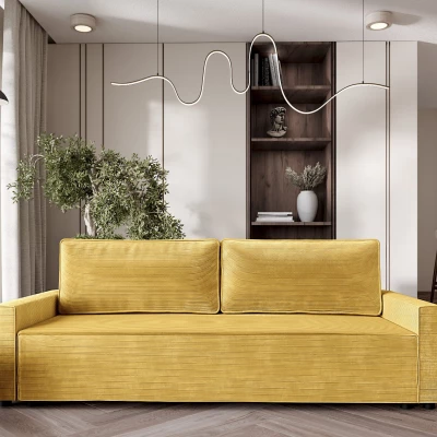 Schlafsofa BADIRA - gelb