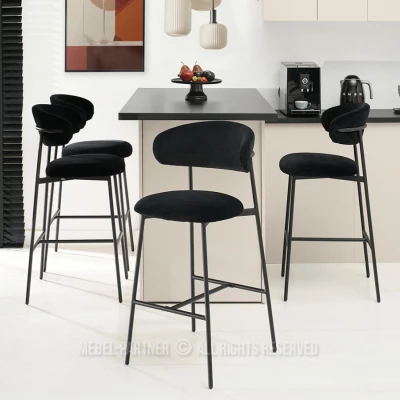 Barhocker SABINA - schwarz