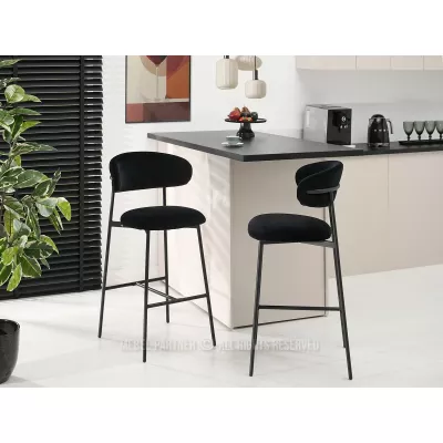 Barhocker SABINA - schwarz
