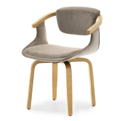 Esszimmerstuhl ADALIZ - beige / Eiche