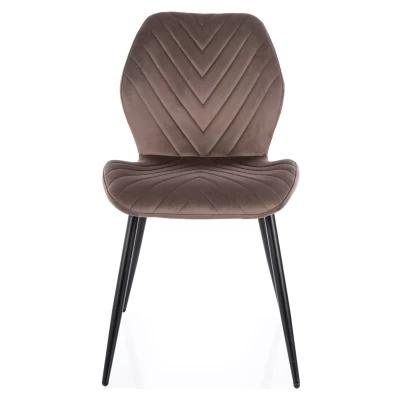 Esszimmerstuhl SHABANA – Cappuccino/Schwarz