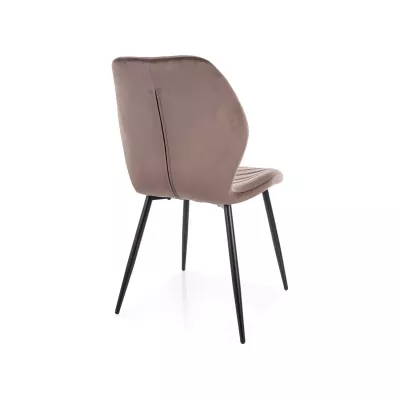 Esszimmerstuhl SHABANA – Cappuccino/Schwarz