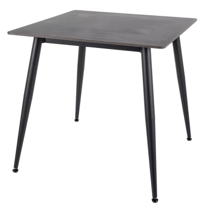 Esstisch JUSEF 80x80 - schwarz