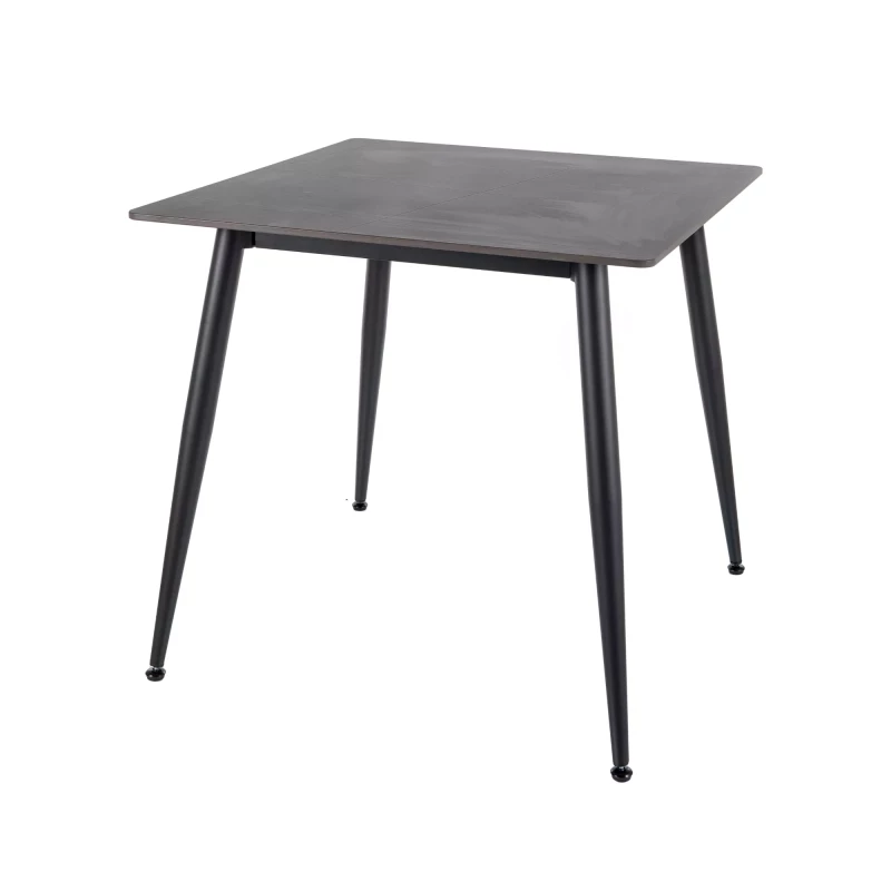 Esstisch JUSEF 80x80 - schwarz