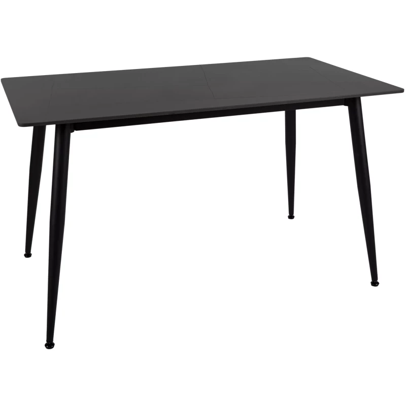Esstisch 130x70 JUSEF - schwarz