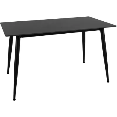 Esstisch 130x70 JUSEF - schwarz