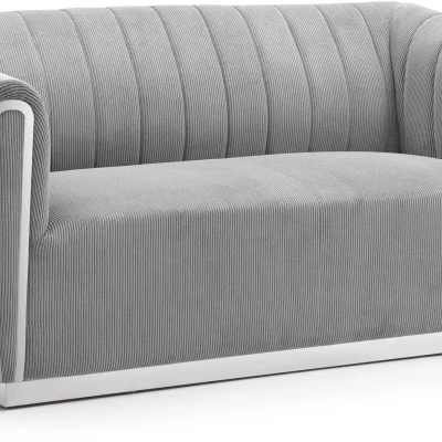 Zweisitzer-Sofa REKA - grau