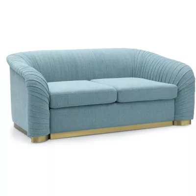 Zweisitzer-Sofa DALENA - hellblau
