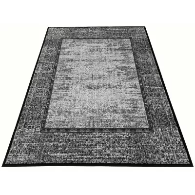 Geometrischer Stückteppich 50x90 cm LUKEN - grau