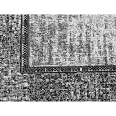 Geometrischer Stückteppich 50x90 cm LUKEN - grau