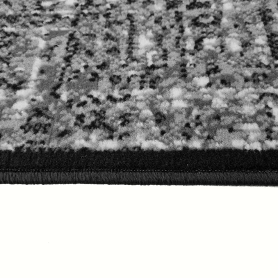 Geometrischer Stückteppich 50x90 cm LUKEN - grau