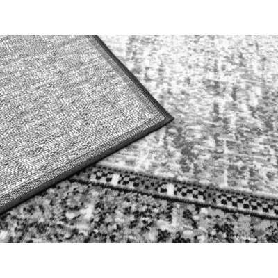 Geometrischer Stückteppich 50x90 cm LUKEN - grau
