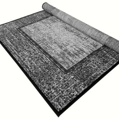 Geometrischer Stückteppich 50x90 cm LUKEN - grau