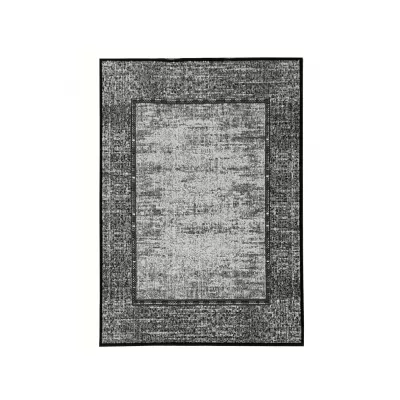 Geometrischer Stückteppich 50x90 cm LUKEN - grau