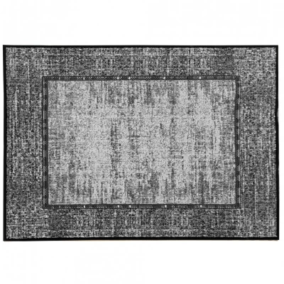 Geometrischer Stückteppich 50x90 cm LUKEN - grau