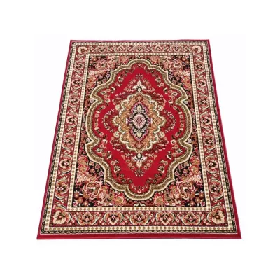 Rechteckiger Teppich 140x190 cm LUKEN - rot