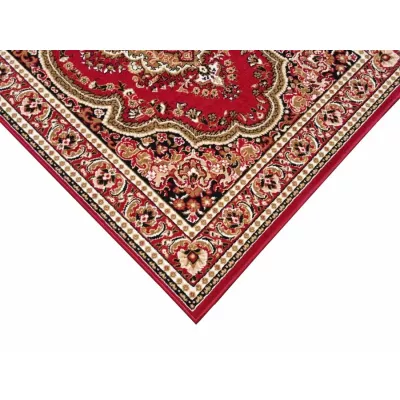 Rechteckiger Teppich 140x190 cm LUKEN - rot