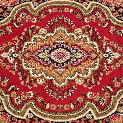 Rechteckiger Teppich 80x150 cm LUKEN - rot