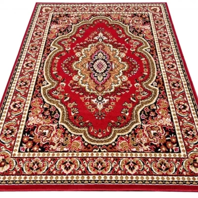Rechteckiger Teppich 80x150 cm LUKEN - rot