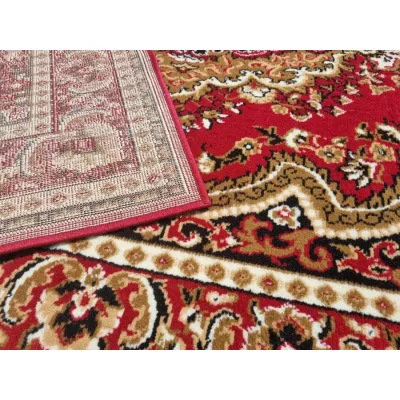 Rechteckiger Teppich 80x150 cm LUKEN - rot