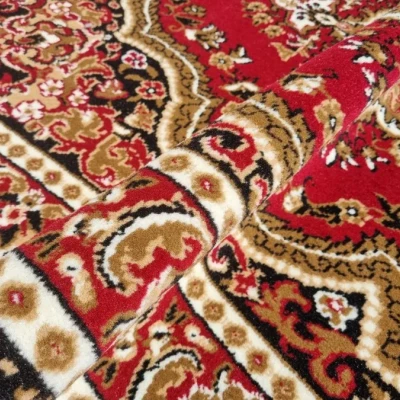 Rechteckiger Teppich 80x150 cm LUKEN - rot
