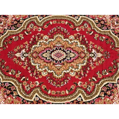 Rechteckiger Teppich 50x90 cm LUKEN - rot