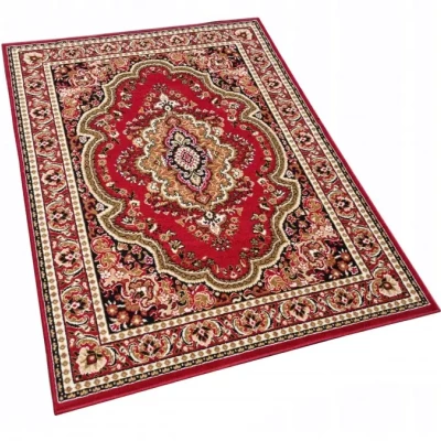 Rechteckiger Teppich 50x90 cm LUKEN - rot