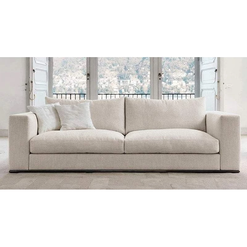 MAKLESA Zweisitzer-Schlafsofa – beige