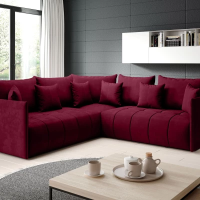 Ecksofa-Set VALENTINI - rot
