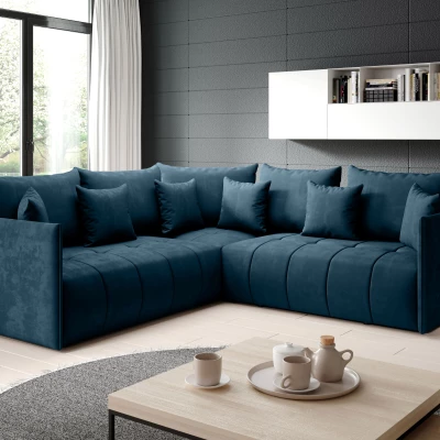 Ecksofa-Set VALENTINI – Benzin