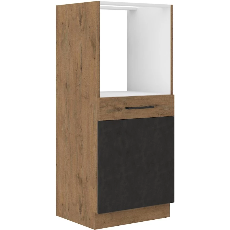 Küchenschrank für Einbaubackofen VANYA – Breite 60 cm, Matera / Lancelot-Eiche