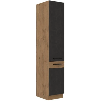 Lebensmittelschrank VANYA – Breite 60 cm, matera / Eiche Lancelot
