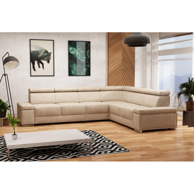 Große BERENIKE Sofagarnitur - beige
