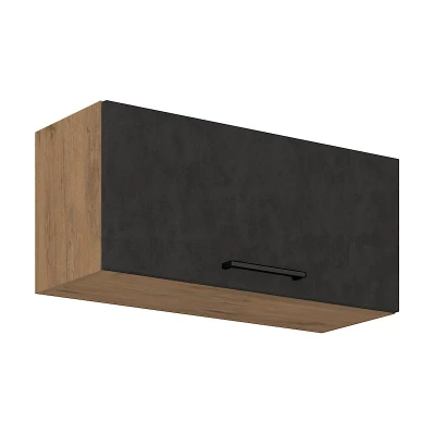 Dunstabzugsschrank VANYA – Breite 80 cm, Matera / Eiche Lancelot