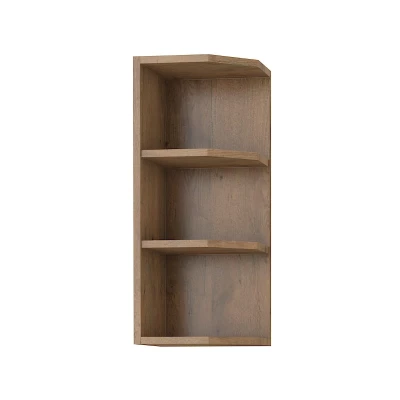 Oberer Eckschrank VANYA – Breite 30 cm, Lancelot-Eiche