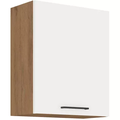 Küchenhängeschrank VANYA – Breite 60 cm, weiß / Lancelot-Eiche