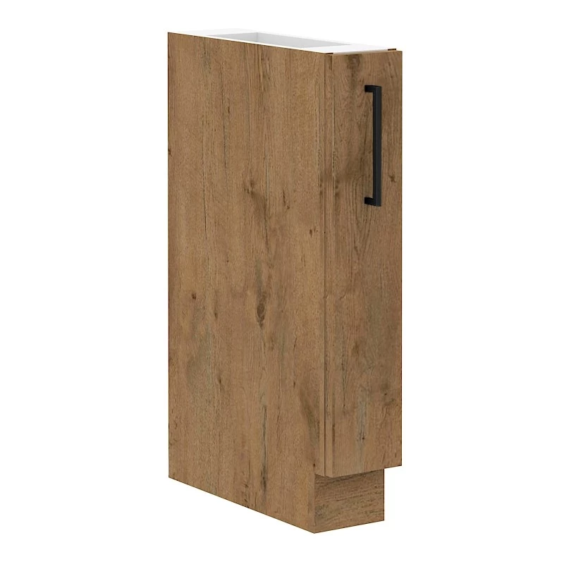 Ausziehschrank VANYA – Breite 15 cm, Eiche Lancelot