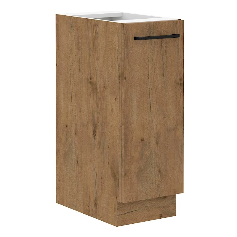 Ausziehschrank VANYA – Breite 30 cm, Eiche Lancelot