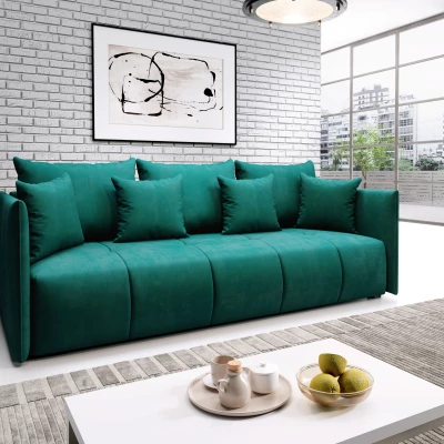 VALENTINI Dreisitzer-Sofa - grün