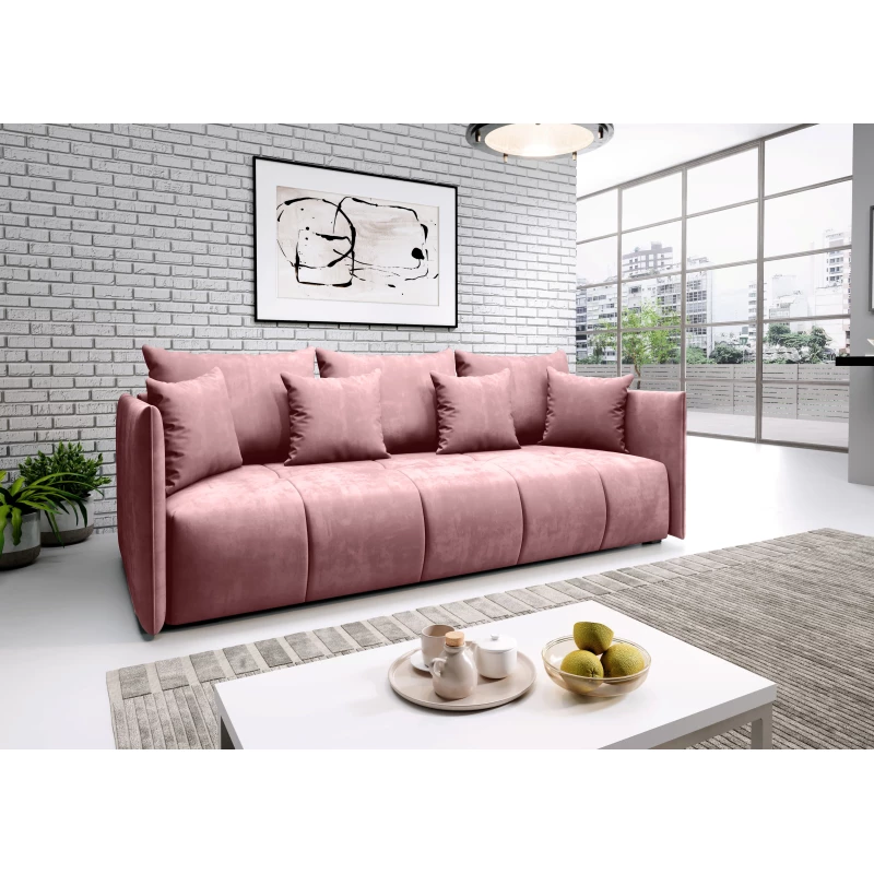 VALENTINI Dreisitzer-Sofa - rosa