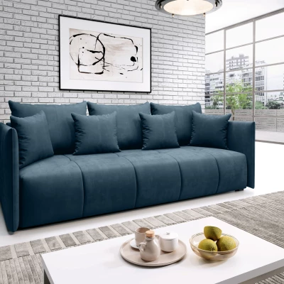VALENTINI Dreisitzer-Sofa - blau