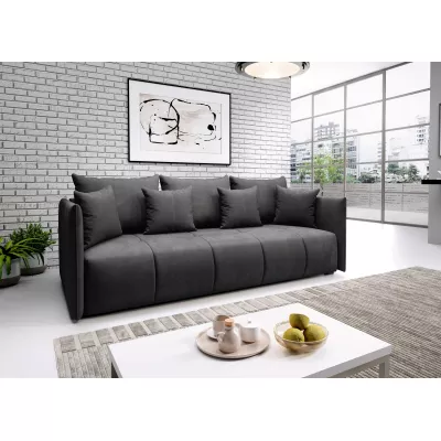 VALENTINI Dreisitzer-Sofa - grau