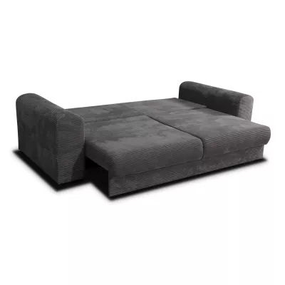 Gepolstertes Dreisitzer-Sofa SAHRADA – lila/hellgrau/rosa