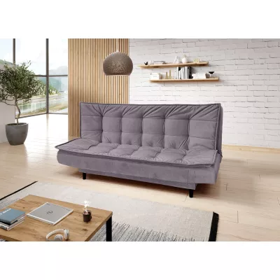 Gepolstertes Dreisitzer-Sofa ULJANA – lila
