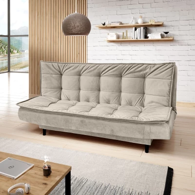 Gepolstertes Dreisitzer-Sofa ULJANA - beige