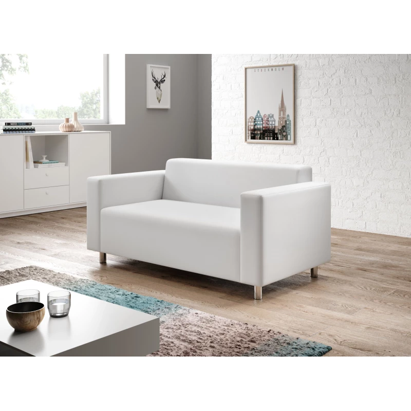 DALNIM Zweisitzer-Sofa - weiß