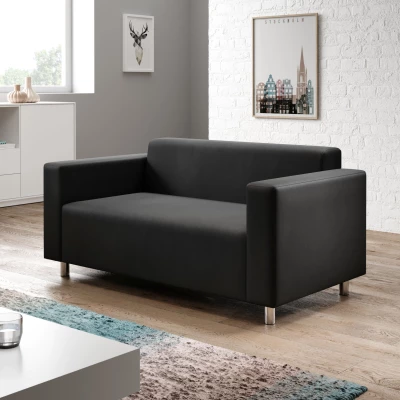 DALNIM Zweisitzer-Sofa - schwarz