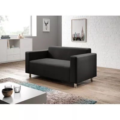 DALNIM Zweisitzer-Sofa - schwarz