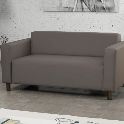 DALNIM Zweisitzer-Sofa - grau
