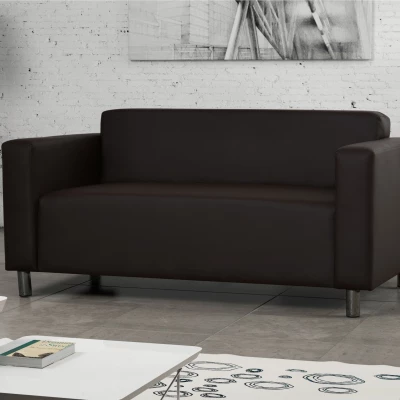 DALNIM Zweisitzer-Sofa - dunkelbraun